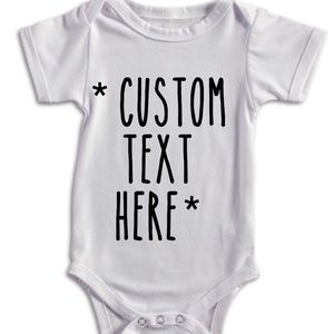 Custom Baby Onesie